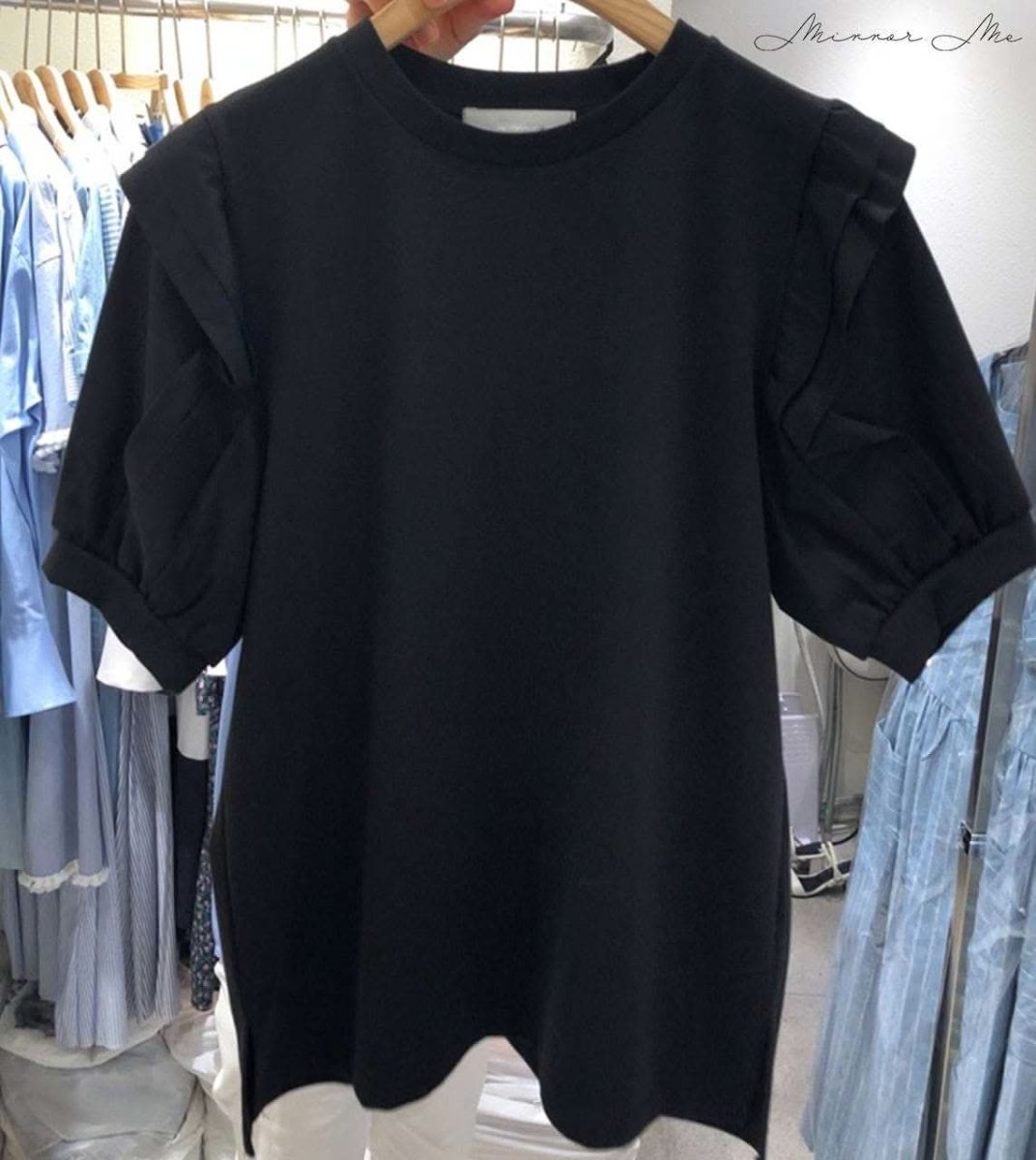 ＜ホワイトL１点即納＞デザインフリルパフスリーブTシャツ　２色展開 - select store mirror me＜ホワイトL１点即納＞デザインフリルパフスリーブTシャツ　２色展開194487795mirror meselect store mirror me194487795ホワイト S