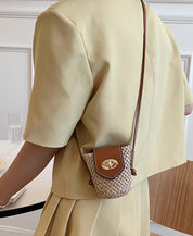【動画あり】レザー切り替えLILIカゴバッグ　２サイズ展開 - select store mirror me【動画あり】レザー切り替えLILIカゴバッグ　２サイズ展開207588489mirror meselect store mirror me207588489小サイズ