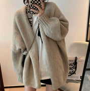 【動画あり】ミディアムLiLiニットカーディガン　４色展開 - select store mirror me【動画あり】ミディアムLiLiニットカーディガン　４色展開189963812mirror meselect store mirror me189963812ホワイト