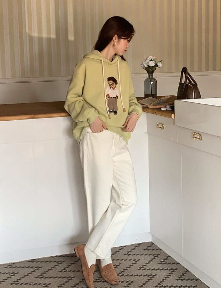 【動画あり】LONDONテディベアデザインパーカー - select store mirror me【動画あり】LONDONテディベアデザインパーカーmirror meselect store mirror meフリーサイズ