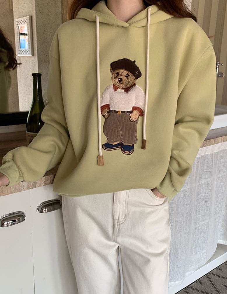 【動画あり】LONDONテディベアデザインパーカー - select store mirror me【動画あり】LONDONテディベアデザインパーカーmirror meselect store mirror meフリーサイズ