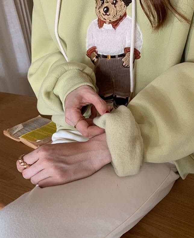 【動画あり】LONDONテディベアデザインパーカー - select store mirror me【動画あり】LONDONテディベアデザインパーカーmirror meselect store mirror meフリーサイズ