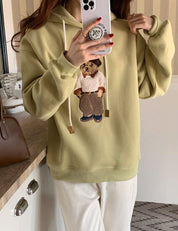 【動画あり】LONDONテディベアデザインパーカー - select store mirror me【動画あり】LONDONテディベアデザインパーカーmirror meselect store mirror meフリーサイズ