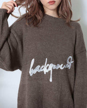 ＜キャメルM即納＞【動画あり】ロゴデザインオーバーゆるニット　３色展開 - select store mirror me＜キャメルM即納＞【動画あり】ロゴデザインオーバーゆるニット　３色展開194556833mirror meselect store mirror me194556833ベージュ S
