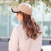 【動画あり】バイカラーバックチェーン付きMロゴマットキャップ　３色展開 - select store mirror me【動画あり】バイカラーバックチェーン付きMロゴマットキャップ　３色展開84325064mirror meselect store mirror me84325064ホワイト