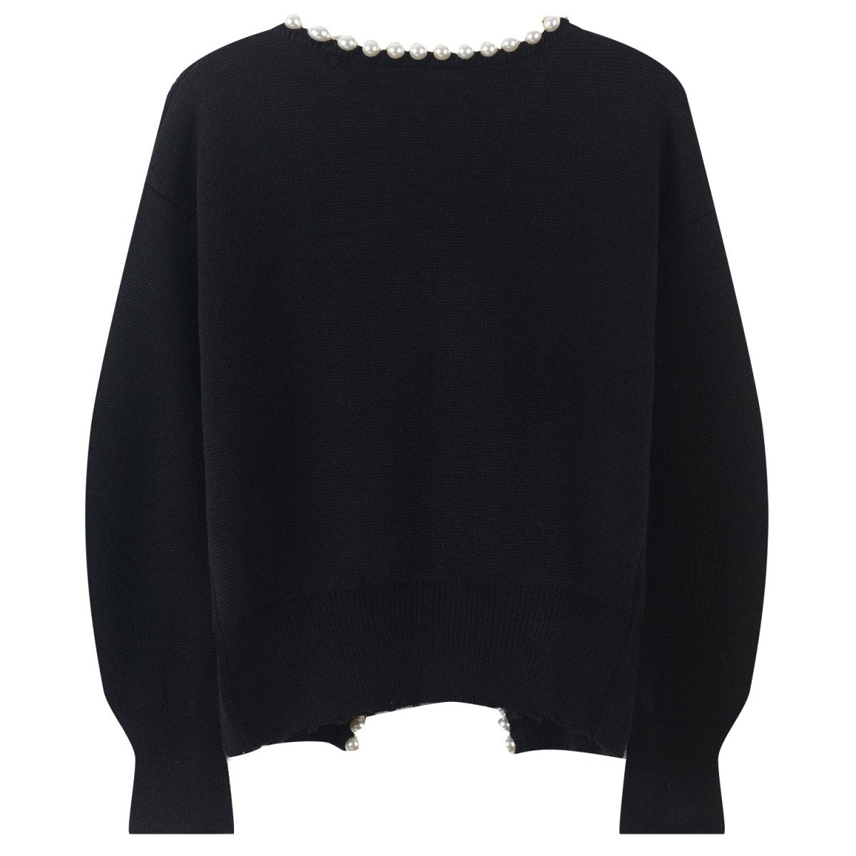 ＜【即納】ブラックM１点＞【動画あり】パールデザインニットカーディガン　２色展開 - select store mirror me＜【即納】ブラックM１点＞【動画あり】パールデザインニットカーディガン　２色展開187977825mirror meselect store mirror me187977825ホワイトS