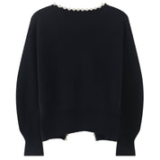 ＜【即納】ブラックM１点＞【動画あり】パールデザインニットカーディガン　２色展開 - select store mirror me＜【即納】ブラックM１点＞【動画あり】パールデザインニットカーディガン　２色展開187977825mirror meselect store mirror me187977825ホワイトS