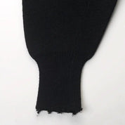 ＜【即納】ブラックM１点＞【動画あり】パールデザインニットカーディガン　２色展開 mirror me