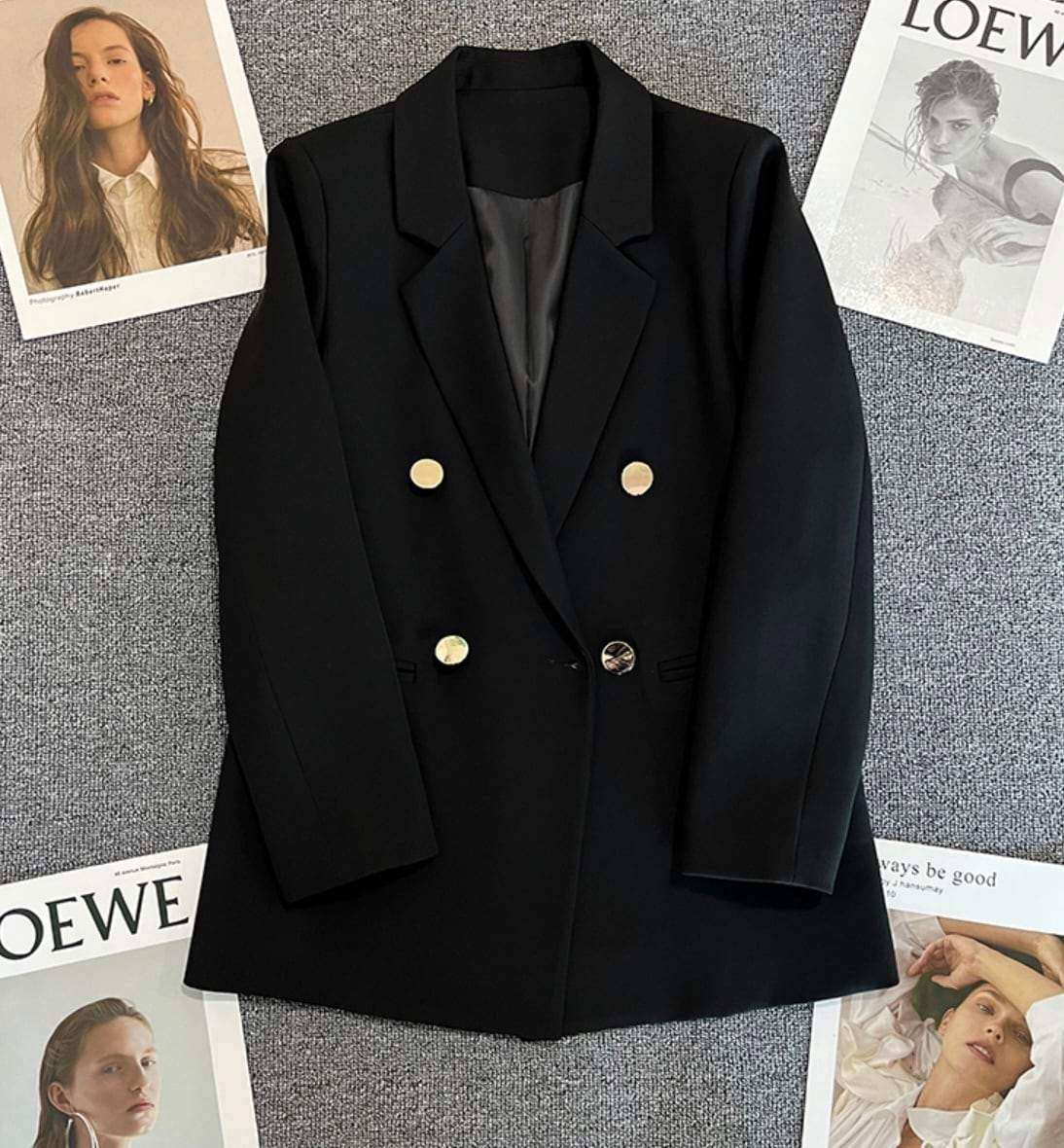 ＜Mサイズ１点即納＞【動画あり】美ラインシンプルシングルボタンジャケット　２色展開 - select store mirror me＜Mサイズ１点即納＞【動画あり】美ラインシンプルシングルボタンジャケット　２色展開194552775mirror meselect store mirror me194552775S