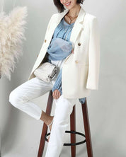 ＜Mサイズ１点即納＞【動画あり】美ラインシンプルシングルボタンジャケット　２色展開 - select store mirror me＜Mサイズ１点即納＞【動画あり】美ラインシンプルシングルボタンジャケット　２色展開194552775mirror meselect store mirror me194552775S