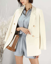 ＜Mサイズ１点即納＞【動画あり】美ラインシンプルシングルボタンジャケット　２色展開 - select store mirror me＜Mサイズ１点即納＞【動画あり】美ラインシンプルシングルボタンジャケット　２色展開194552775mirror meselect store mirror me194552775S