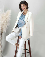 ＜Mサイズ１点即納＞【動画あり】美ラインシンプルシングルボタンジャケット　２色展開 - select store mirror me＜Mサイズ１点即納＞【動画あり】美ラインシンプルシングルボタンジャケット　２色展開194552775mirror meselect store mirror me194552775S