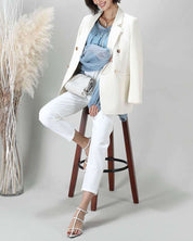 ＜Mサイズ１点即納＞【動画あり】美ラインシンプルシングルボタンジャケット　２色展開 - select store mirror me＜Mサイズ１点即納＞【動画あり】美ラインシンプルシングルボタンジャケット　２色展開194552775mirror meselect store mirror me194552775S