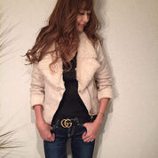 ＜グレーM１点即納＞ラビットファーライダースジャケット　３色展開 - select store mirror me＜グレーM１点即納＞ラビットファーライダースジャケット　３色展開194488516mirror meselect store mirror me194488516【即納】グレー×M