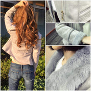 ＜グレーM１点即納＞ラビットファーライダースジャケット　３色展開 - select store mirror me＜グレーM１点即納＞ラビットファーライダースジャケット　３色展開194488516mirror meselect store mirror me194488516【即納】グレー×M