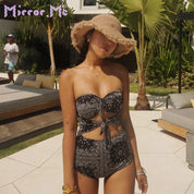 ＜Mサイズ即納１点＞＜細見え体型カバー＞ブラックペイズリーウエストリボンモノキニビキニ - select store mirror me＜Mサイズ即納１点＞＜細見え体型カバー＞ブラックペイズリーウエストリボンモノキニビキニ196210804mirror meselect store mirror me196210804【即納】M