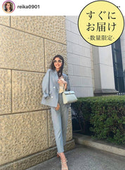 ＜Mサイズ１点即納＞最高のシルエット！【動画あり】シェルアイスブルー美シルエットパンツ - select store mirror me＜Mサイズ１点即納＞最高のシルエット！【動画あり】シェルアイスブルー美シルエットパンツ52696303mirror meselect store mirror me52696303XS