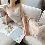 ＜Mサイズ１点即納＞【動画あり】ヴィンテージ繊細レースヌーディー美ラインスカート - select store mirror me＜Mサイズ１点即納＞【動画あり】ヴィンテージ繊細レースヌーディー美ラインスカート97433172mirror meselect store mirror me97433172S