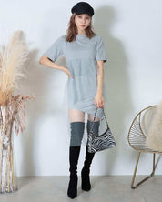 ＜グレーMサイズ１点即納＞【殿堂入り】【動画あり】フリルTシャツロングワンピース　２色展開 - select store mirror me＜グレーMサイズ１点即納＞【殿堂入り】【動画あり】フリルTシャツロングワンピース　２色展開194556416mirror meselect store mirror me194556416グレー×S