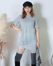 ＜グレーMサイズ１点即納＞【殿堂入り】【動画あり】フリルTシャツロングワンピース　２色展開 - select store mirror me＜グレーMサイズ１点即納＞【殿堂入り】【動画あり】フリルTシャツロングワンピース　２色展開194556416mirror meselect store mirror me194556416グレー×S