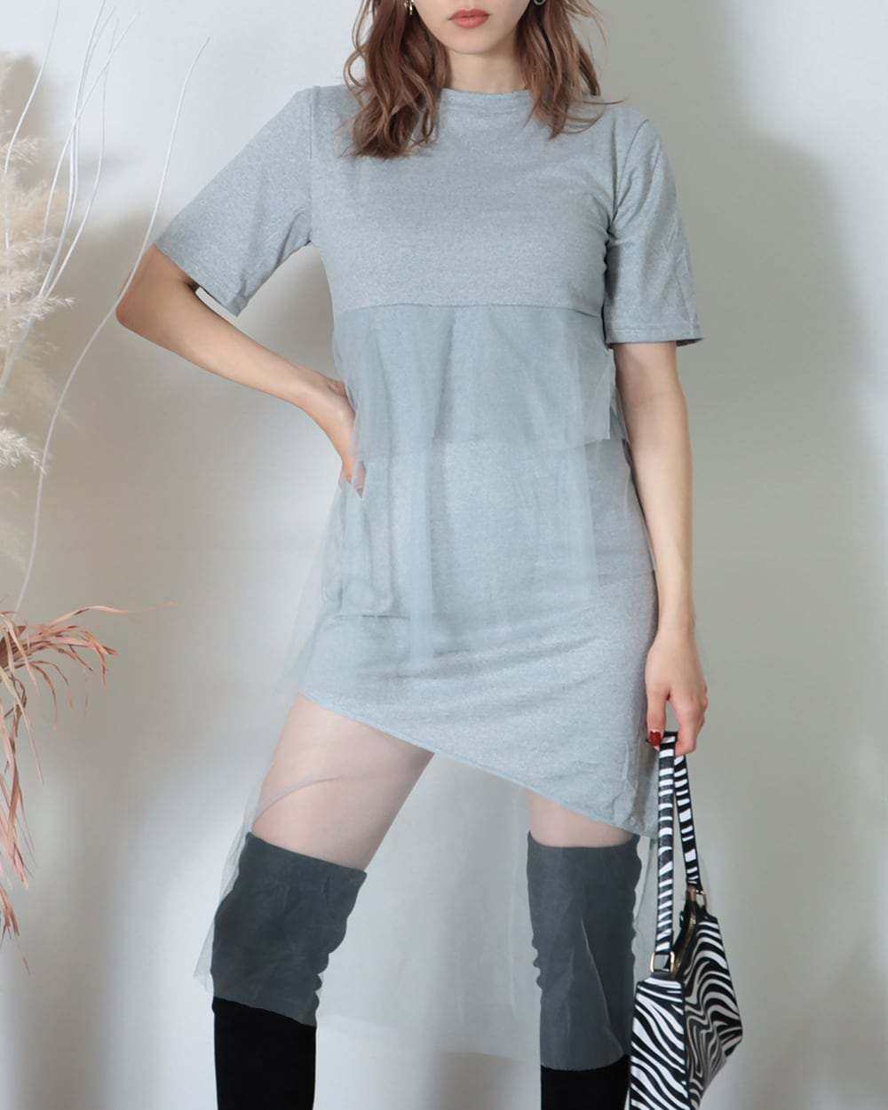 ＜グレーMサイズ１点即納＞【殿堂入り】【動画あり】フリルTシャツロングワンピース　２色展開 - select store mirror me＜グレーMサイズ１点即納＞【殿堂入り】【動画あり】フリルTシャツロングワンピース　２色展開194556416mirror meselect store mirror me194556416グレー×S