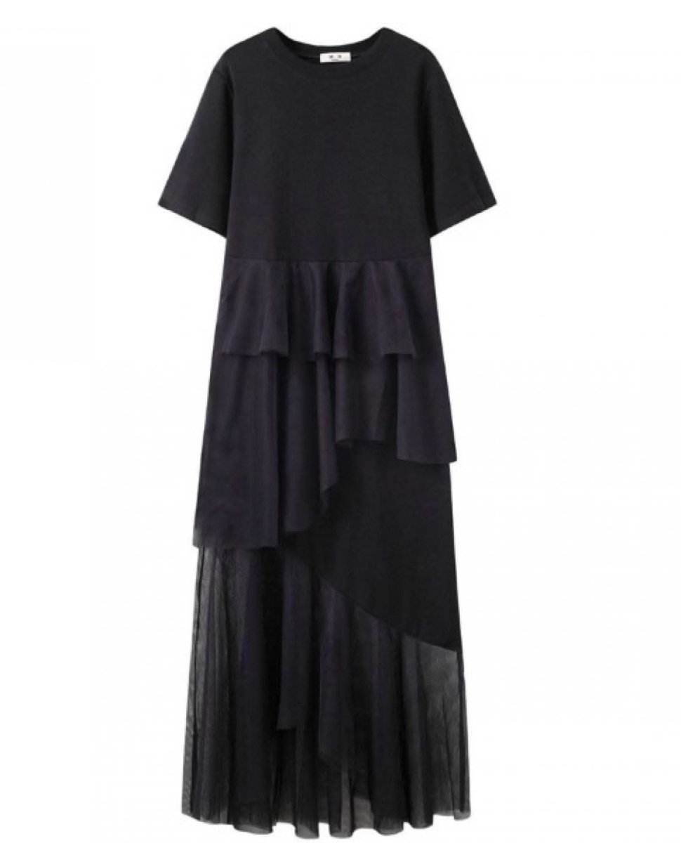 ＜グレーMサイズ１点即納＞【殿堂入り】【動画あり】フリルTシャツロングワンピース　２色展開 - select store mirror me＜グレーMサイズ１点即納＞【殿堂入り】【動画あり】フリルTシャツロングワンピース　２色展開194556416mirror meselect store mirror me194556416グレー×S