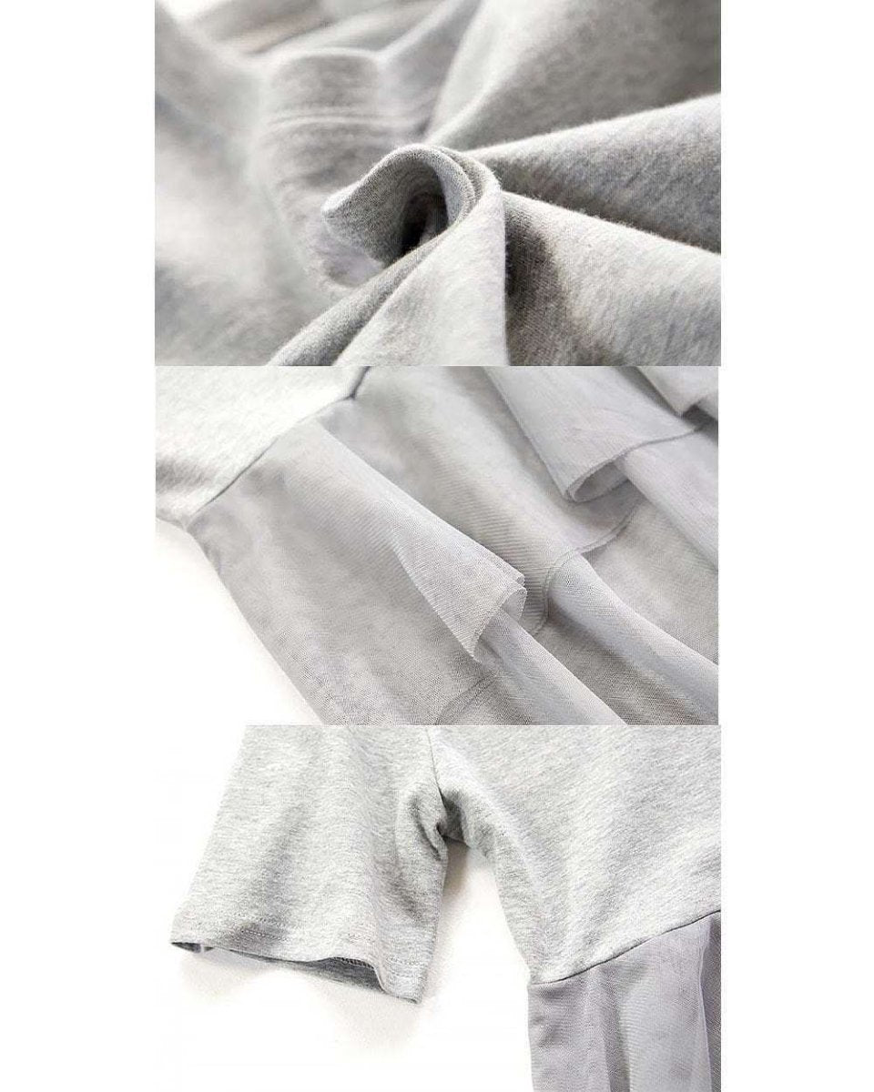 ＜グレーMサイズ１点即納＞【殿堂入り】【動画あり】フリルTシャツロングワンピース　２色展開 - select store mirror me＜グレーMサイズ１点即納＞【殿堂入り】【動画あり】フリルTシャツロングワンピース　２色展開194556416mirror meselect store mirror me194556416グレー×S