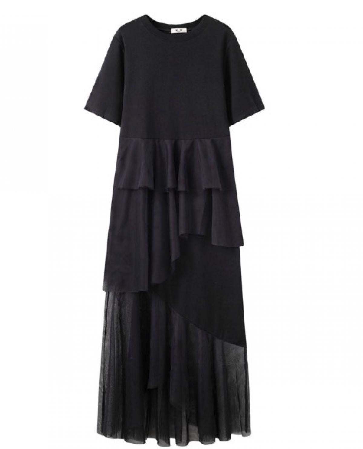 ＜グレーMサイズ１点即納＞【殿堂入り】【動画あり】フリルTシャツロングワンピース　２色展開 - select store mirror me＜グレーMサイズ１点即納＞【殿堂入り】【動画あり】フリルTシャツロングワンピース　２色展開194556416mirror meselect store mirror me194556416グレー×S