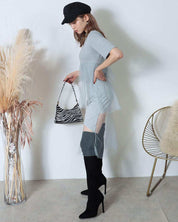 ＜グレーMサイズ１点即納＞【殿堂入り】【動画あり】フリルTシャツロングワンピース　２色展開 - select store mirror me＜グレーMサイズ１点即納＞【殿堂入り】【動画あり】フリルTシャツロングワンピース　２色展開194556416mirror meselect store mirror me194556416グレー×S