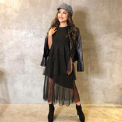 ＜グレーMサイズ１点即納＞【殿堂入り】【動画あり】フリルTシャツロングワンピース　２色展開 - select store mirror me＜グレーMサイズ１点即納＞【殿堂入り】【動画あり】フリルTシャツロングワンピース　２色展開194556416mirror meselect store mirror me194556416グレー×S