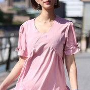 ＜Mサイズ２点即納＞【動画あり】ベビーピンクカラーリラックスワンピース - select store mirror me＜Mサイズ２点即納＞【動画あり】ベビーピンクカラーリラックスワンピース194552184mirror meselect store mirror me194552184S