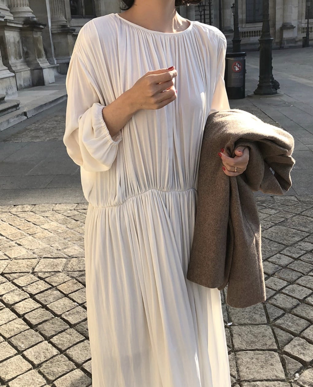ミックスデザインニット＆ワンピースセットアップ - select store mirror meミックスデザインニット＆ワンピースセットアップmirror meselect store mirror meフリーサイズ