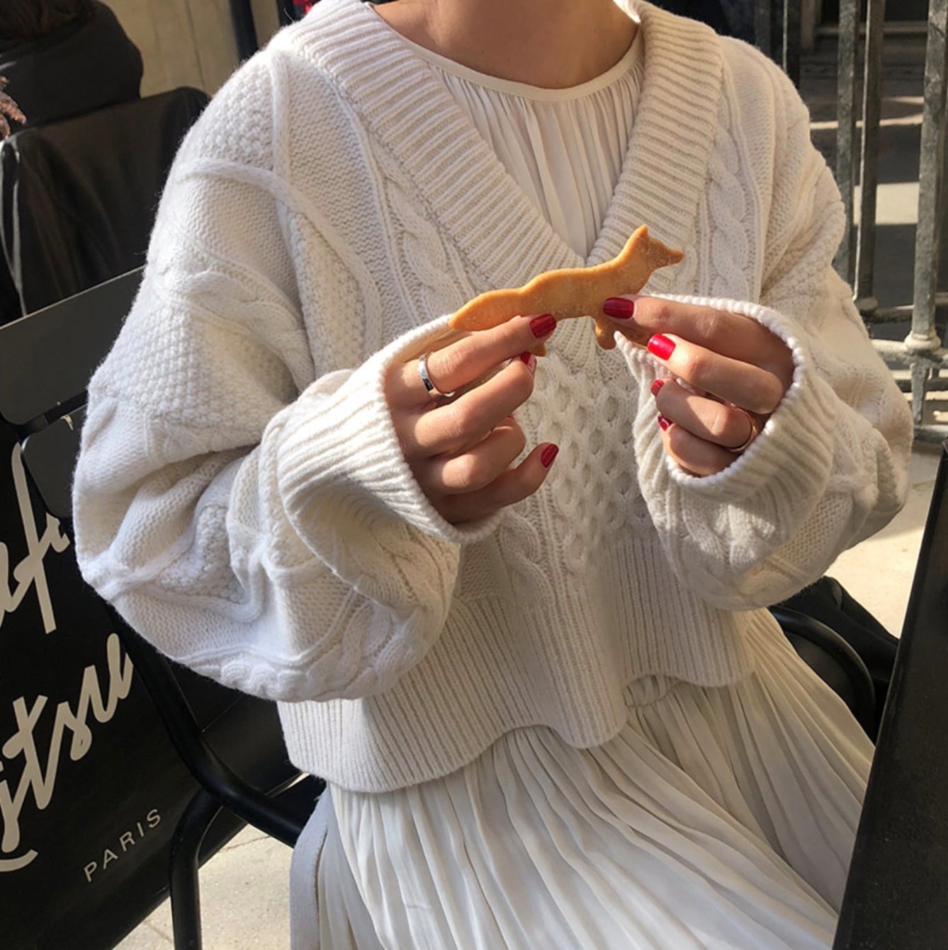 ミックスデザインニット＆ワンピースセットアップ - select store mirror meミックスデザインニット＆ワンピースセットアップmirror meselect store mirror meフリーサイズ