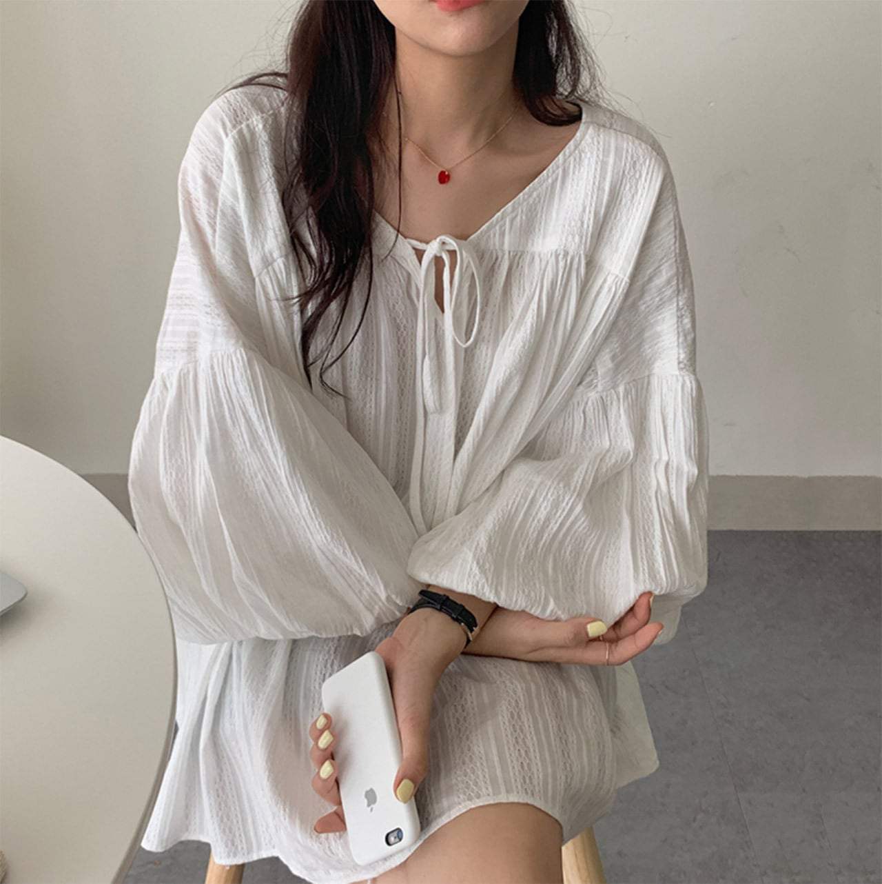 〈インスタグラマー様ご愛用〉【動画あり】ドロップショルダーデザインスリーブトップス - select store mirror me〈インスタグラマー様ご愛用〉【動画あり】ドロップショルダーデザインスリーブトップスmirror meselect store mirror meフリーサイズ