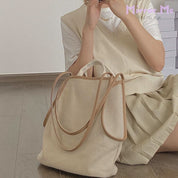 ＜お買い物バッグにもおすすめ＞キャンバス生地ナチュラルビッグショルダートートバッグ - select store mirror me＜お買い物バッグにもおすすめ＞キャンバス生地ナチュラルビッグショルダートートバッグmirror meselect store mirror meフリーサイズ