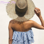 ＜大ヒット！＞【動画あり】ラフビーチストローハット - select store mirror me＜大ヒット！＞【動画あり】ラフビーチストローハットmirror meselect store mirror meフリーサイズ