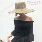 ＜大ヒット！＞【動画あり】ラフビーチストローハット - select store mirror me＜大ヒット！＞【動画あり】ラフビーチストローハットmirror meselect store mirror meフリーサイズ