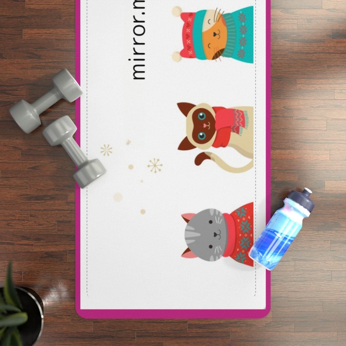 mirror.me ウィンターキャット ヨガマット - select store mirror memirror.me ウィンターキャット ヨガマットPrintifyselect store mirror me2826537841480041078924” x 70”