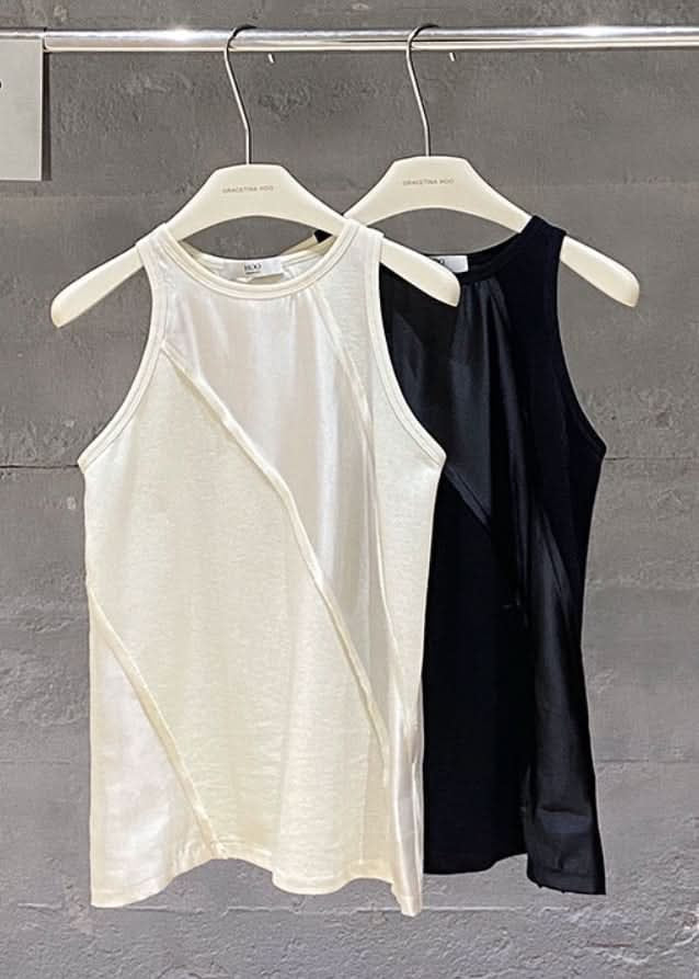 異素材MIXタンクトップス　２色展開 - select store mirror me異素材MIXタンクトップス　２色展開176280865mirror meselect store mirror me176280865アイボリーS