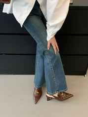 PARISシンプルデザインミュール　２色展開 - select store mirror mePARISシンプルデザインミュール　２色展開205740753mirror meselect store mirror me205740752ホワイト22cm