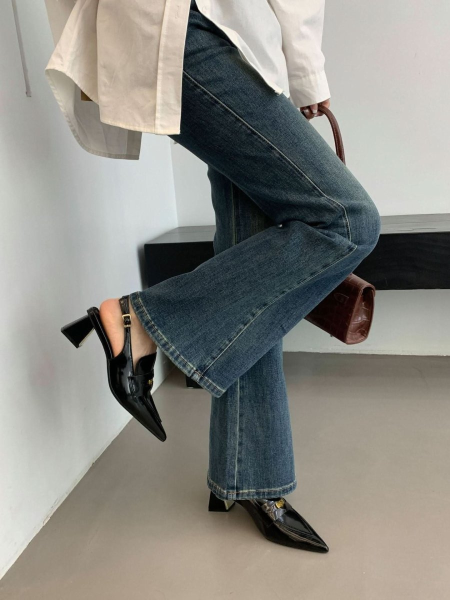 PARISシンプルデザインミュール　２色展開 - select store mirror mePARISシンプルデザインミュール　２色展開205740753mirror meselect store mirror me205740752ホワイト22cm