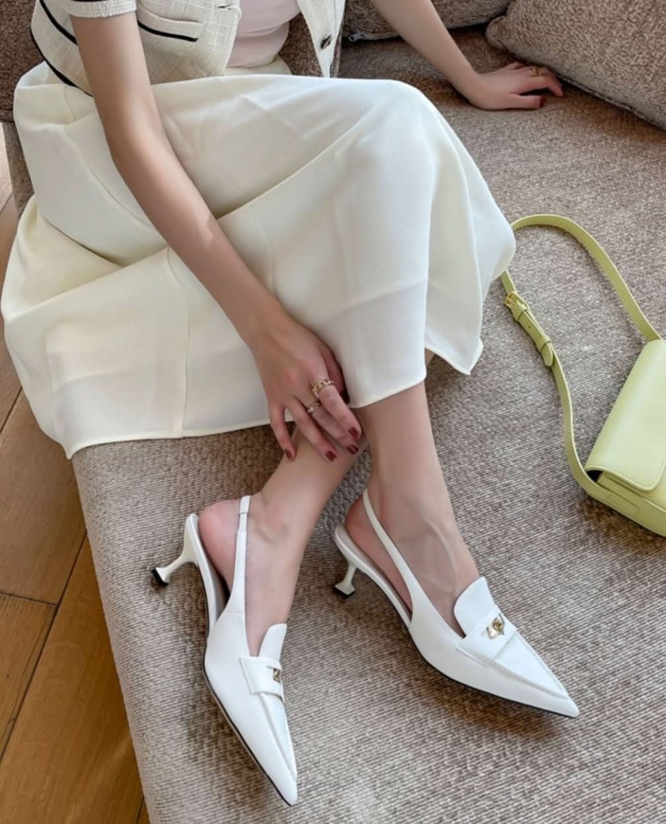 PARISシンプルデザインミュール　２色展開 - select store mirror mePARISシンプルデザインミュール　２色展開205740753mirror meselect store mirror me205740752ホワイト22cm