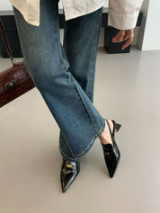 PARISシンプルデザインミュール　２色展開 - select store mirror mePARISシンプルデザインミュール　２色展開205740753mirror meselect store mirror me205740752ホワイト22cm