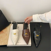 PARISシンプルデザインミュール　２色展開 - select store mirror mePARISシンプルデザインミュール　２色展開205740753mirror meselect store mirror me205740752ホワイト22cm
