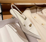 PARISシンプルデザインミュール　２色展開 - select store mirror mePARISシンプルデザインミュール　２色展開205740753mirror meselect store mirror me205740752ホワイト22cm