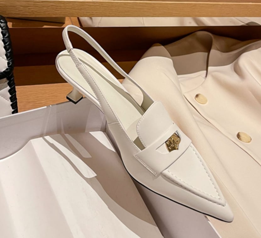 PARISシンプルデザインミュール　２色展開 - select store mirror mePARISシンプルデザインミュール　２色展開205740753mirror meselect store mirror me205740752ホワイト22cm