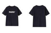 【動画あり】PARISロゴデザインTシャツ　３色展開 - select store mirror me【動画あり】PARISロゴデザインTシャツ　３色展開208526105mirror meselect store mirror me208526105ホワイト