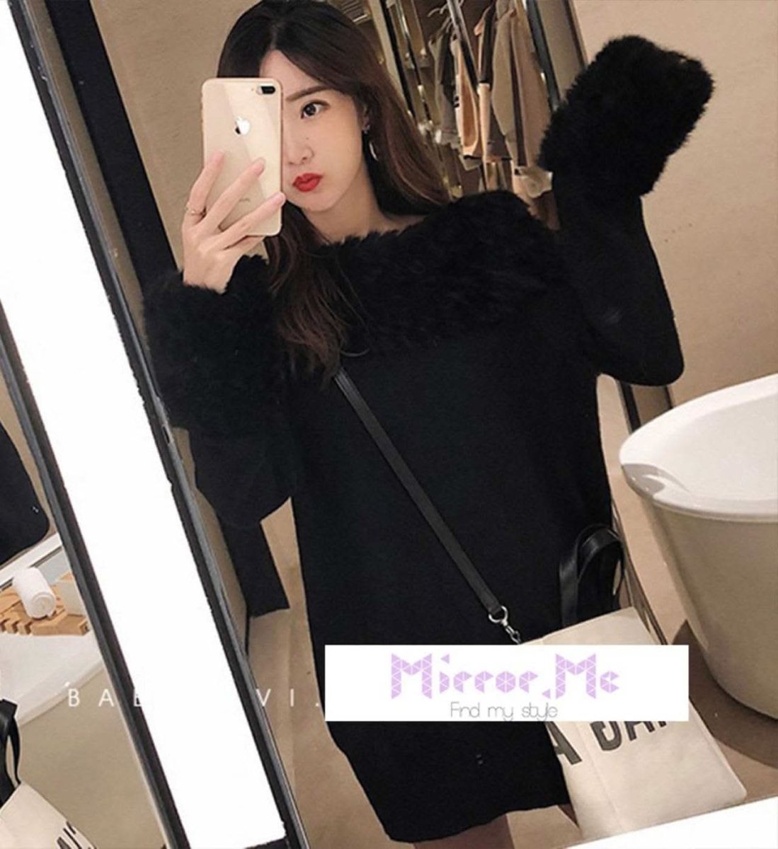 ＜ベージュSサイズ１点即納＞【動画あり】ラビットファーオフショルワンピース ２色展開 - select store mirror me＜ベージュSサイズ１点即納＞【動画あり】ラビットファーオフショルワンピース ２色展開52692785mirror meselect store mirror me52692785【即納】ベージュ×S