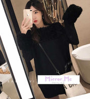 ＜ベージュSサイズ１点即納＞【動画あり】ラビットファーオフショルワンピース ２色展開 - select store mirror me＜ベージュSサイズ１点即納＞【動画あり】ラビットファーオフショルワンピース ２色展開52692785mirror meselect store mirror me52692785【即納】ベージュ×S