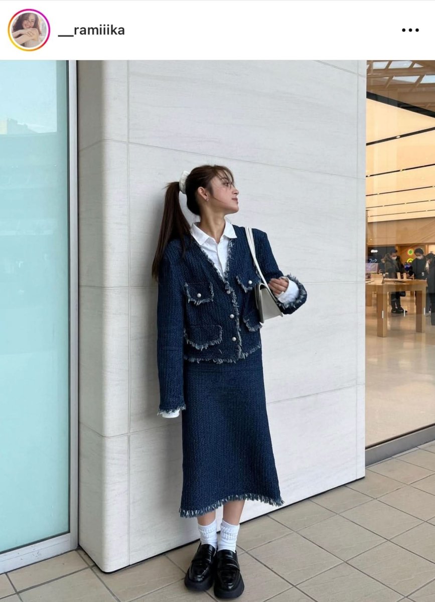 ＜Sサイズ１点即納＞＜ラミカ様ご愛用＞デニムフリンジノーカラージャケットセットアップ - select store mirror me＜Sサイズ１点即納＞＜ラミカ様ご愛用＞デニムフリンジノーカラージャケットセットアップ201627114mirror meselect store mirror me201627114【即納】S